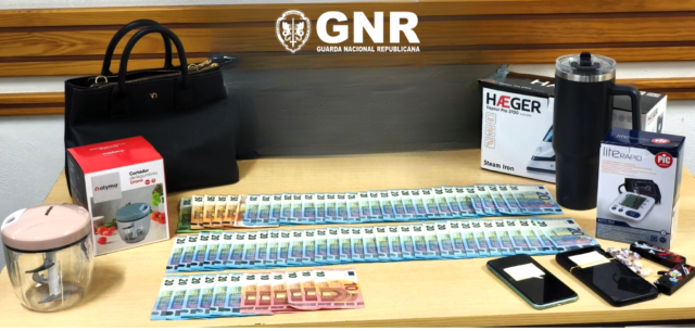 GNR Guarda Vila Nova de Foz Côa – Detidas por furto